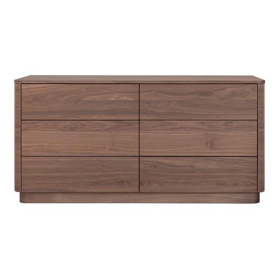 ROUND OFF DRESSER WALNUT