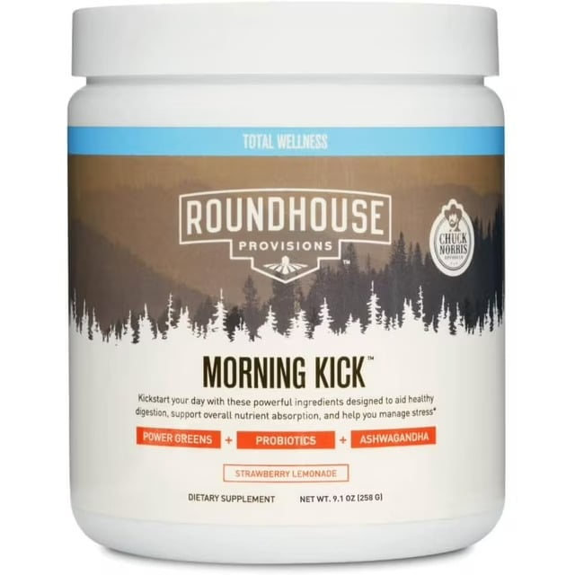 ROUNDHOUSE PROVISION Morning Kick Powder Supplement for Digestion