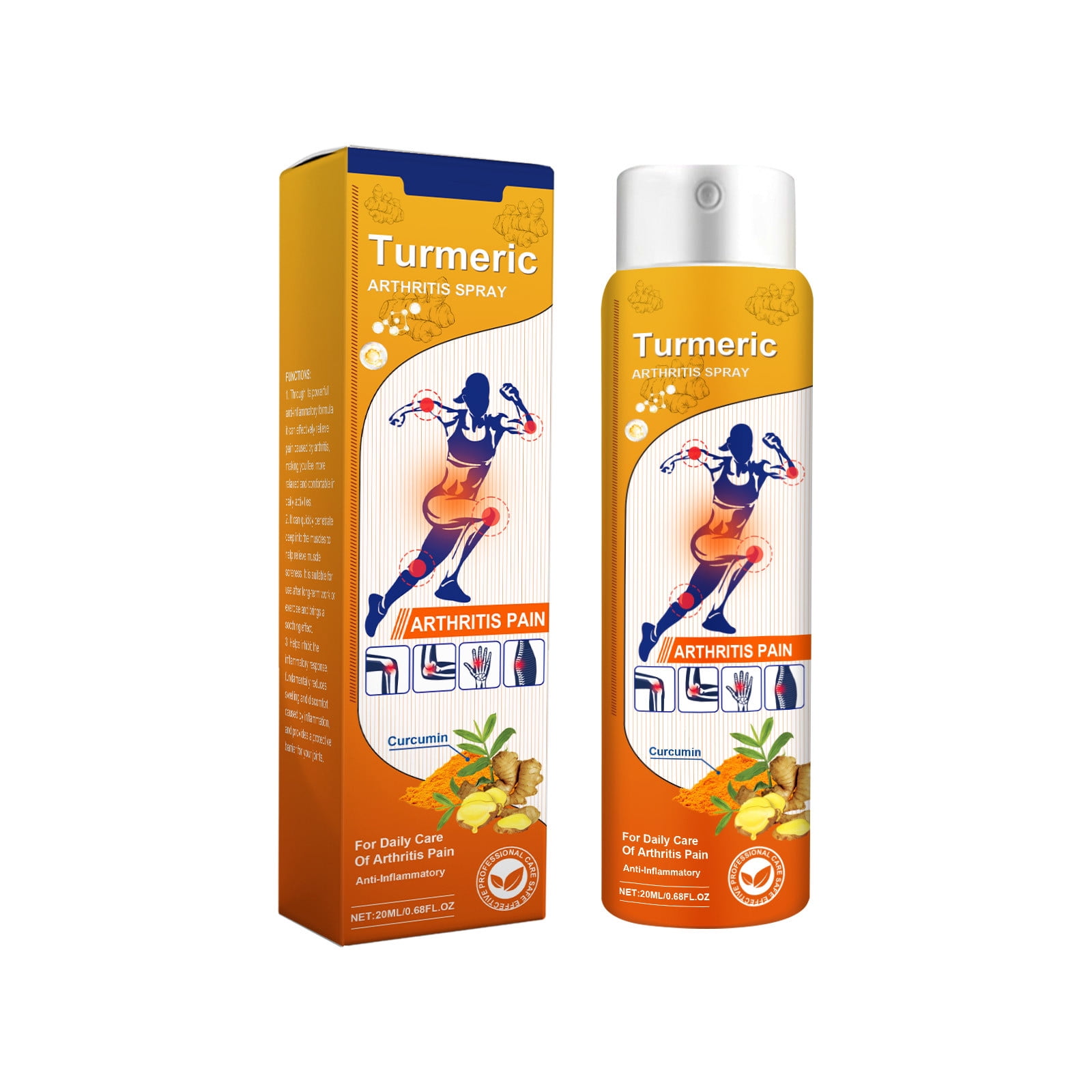 ROUYCD 1pcTurmeric Spray 20mlTurmeric Joint Health Spray