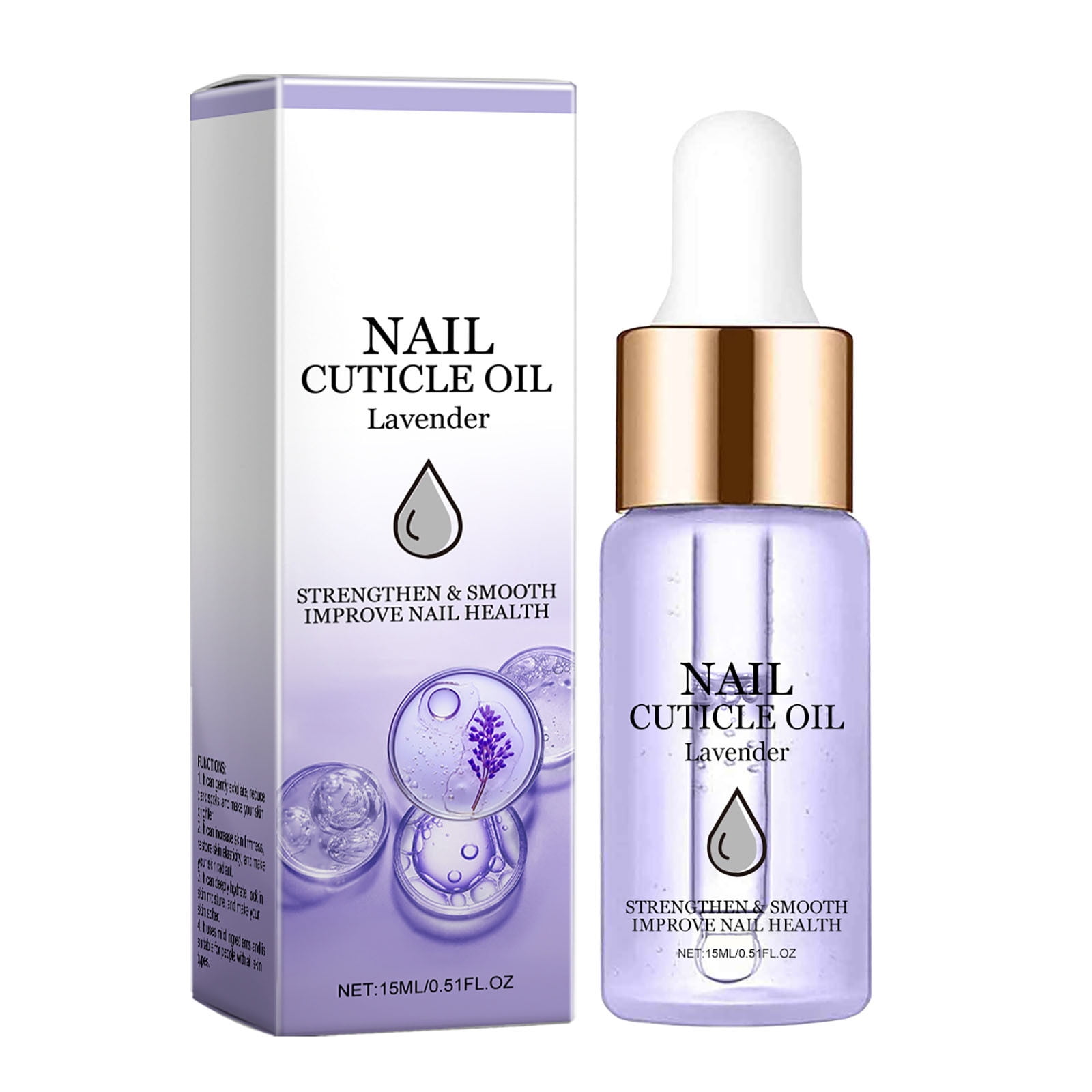 ROUYCD Rich Vitamin Nail Strengthening Cuticle Oil Nail Growth And