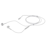 Rove RVWE35WHT 3.5mm Headphones Hi-fi Wired Open-ear Earbuds Audio Jack With Mic Volume Control Earphones-white