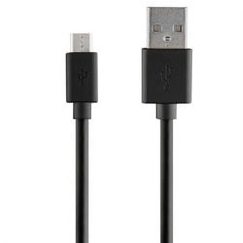 ROVE 4 ft Micro to USB Cable Black