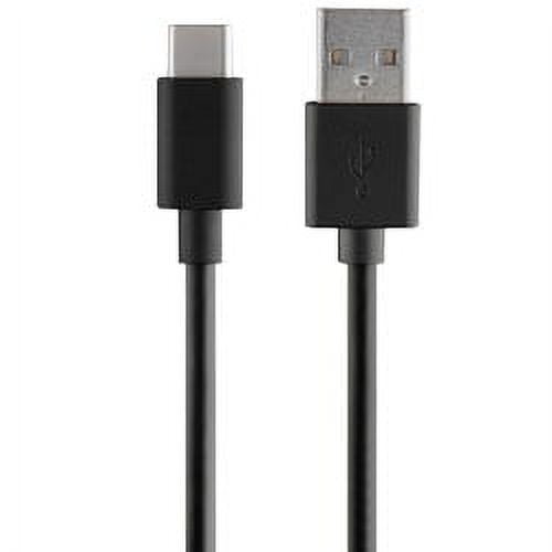 ROVE 4 ft USB-A to USB-C(TM) Cable Black