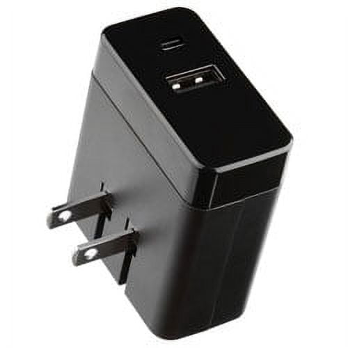 Rove Dual-Port USB Wall Charger AC Adapter Wall Outlet Charging Brick 18W USB-C