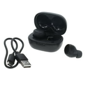Rove RVTWSBLK Rove Wireless Earbuds Bluetooth 5.3 Headphones In-Ear Headset Earbuds with Charging Case-Black