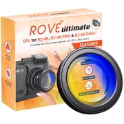 ROVE في نهاية المطاف تصفية CPL، المضادة للوهج عدسة الاستقطاب الدائري ل ROVE R2-4 K، R2-4 K PRO، و R2-4 K DUAL Dash Cam Models