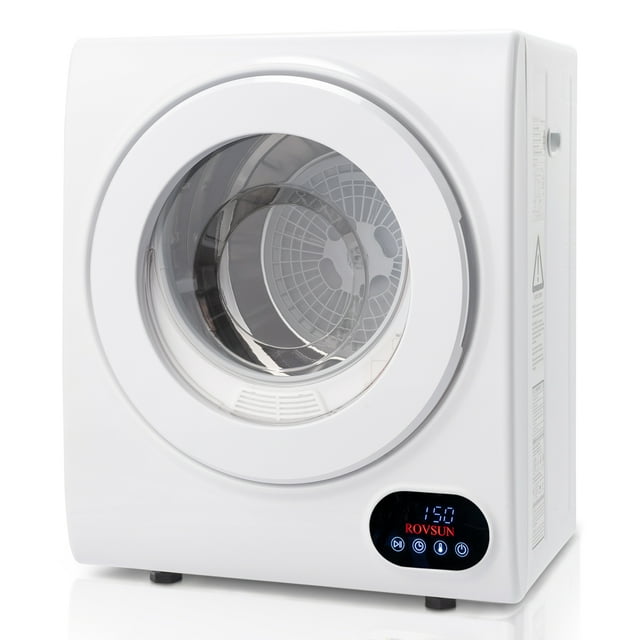 ROVSUN Compact 110V Electric Dryer, Portable Tumble Laundry Machine