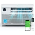 thumbnail image 1 of ROVSUN 12000 BTU 520 Sq Ft Window Air Conditioner, White, 1 of 8