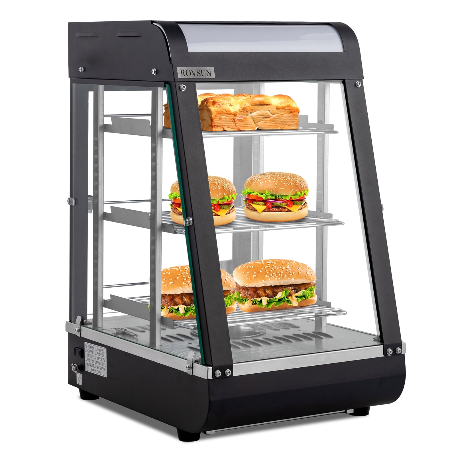 Commercial Electric Hot Glass Food Warmer Display Showcase For Sale - Buy  Food Warmer Display,Commercial Food Warmer Display Showcase,Food Warmer