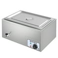 thumbnail image 1 of ROVSUN 21QT Electric Commercial Food Warmer, Full Pan Stainless Steel Bain Marie Buffet Countertop w/ Temperature Control & Lid, 1 of 8