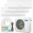 thumbnail image 1 of ROVSUN 27000 BTU Mini-Split Air Conditioner & Heat Pump, White, 1 of 10