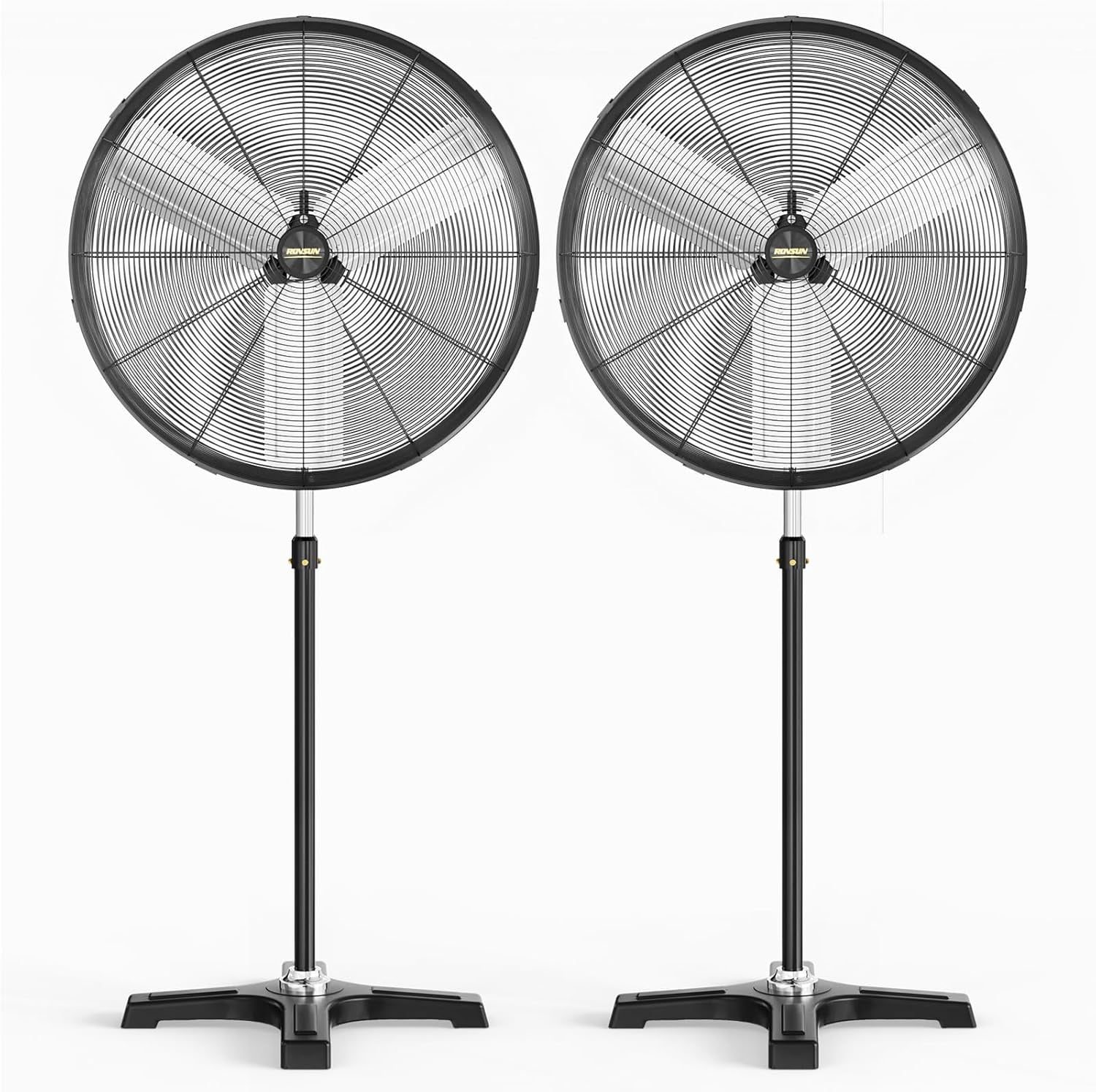VINGLI 30 Inch Industrial Standing Fan, 8600CFM High Velocity Pedestal ...