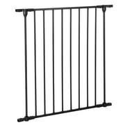 ROVSUN Tall Pet Gate Extension Panel, One-Panel Metal Extension, Black