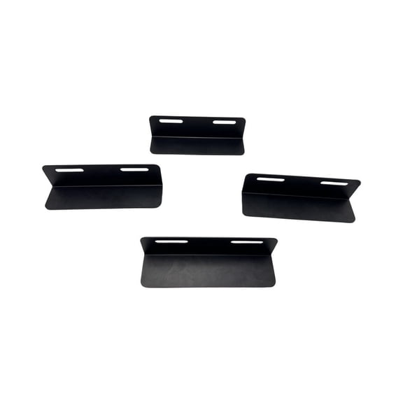 ROVTECT 4Pcs Adjustable Anti-Slip Car Trunk Divider Organizer Metal Cargo Barrier