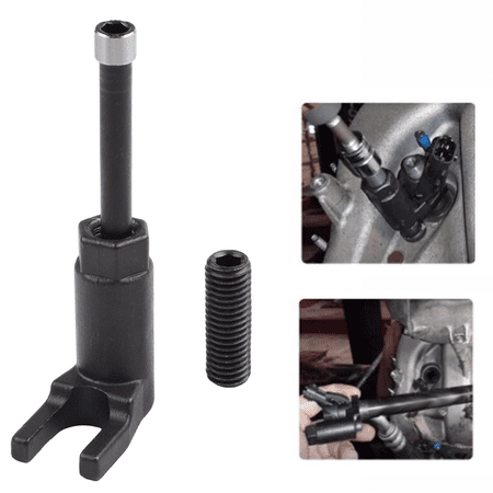 ROVTECT Diesel Injector Removal Tool Kit, Carbon Steel Puller Set for Fuel Injector Disassembly, 3-Piece