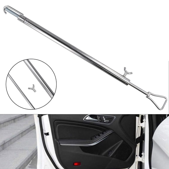 ROVTECT Door Hinge Holder Support Rod Length 45-75cm Puller Hook Rod Silver Trunks Car Dent Repair Tools Car Accessories