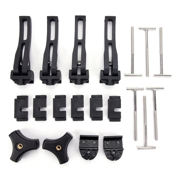 ROVTECT Pickup Truck Lid For Retention Clip Tri-Fold Bed T-Bolt Cable Tie Clip Fastener