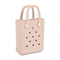 thumbnail image 1 of ROVTIULI Mini Cave-Inspired Beach Tote - Soft Waterproof Tote Bag /Beach/Outdoors, Ins-Style Fitting Phone/Sunglasses/Toiletries, 1 of 5
