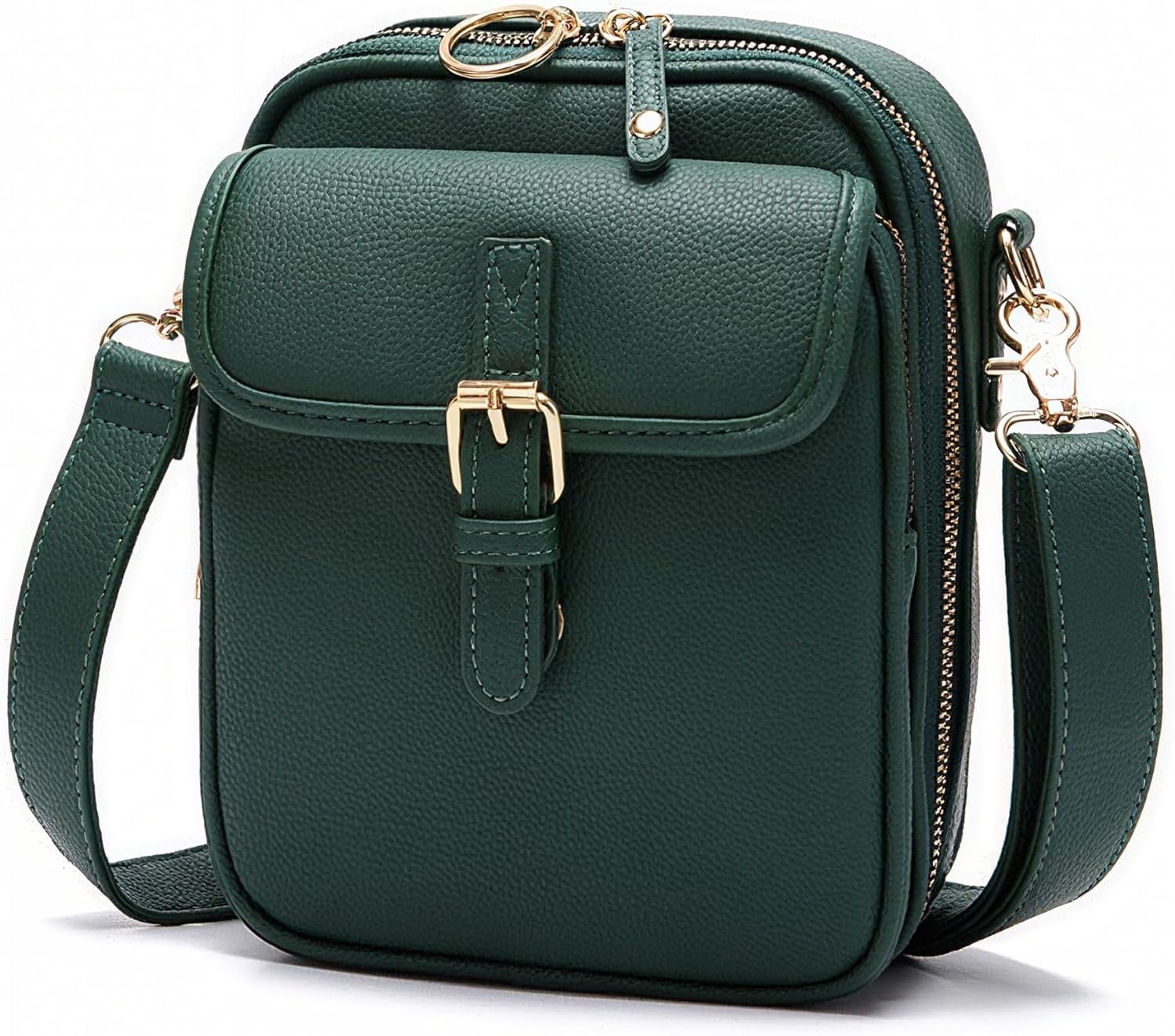 ROVTIULI Small Crossbody Bags for Women Vegan Leather Messenger Purses, Vintage Wallet Anti Theft Shoulder Handbags with Card Slots