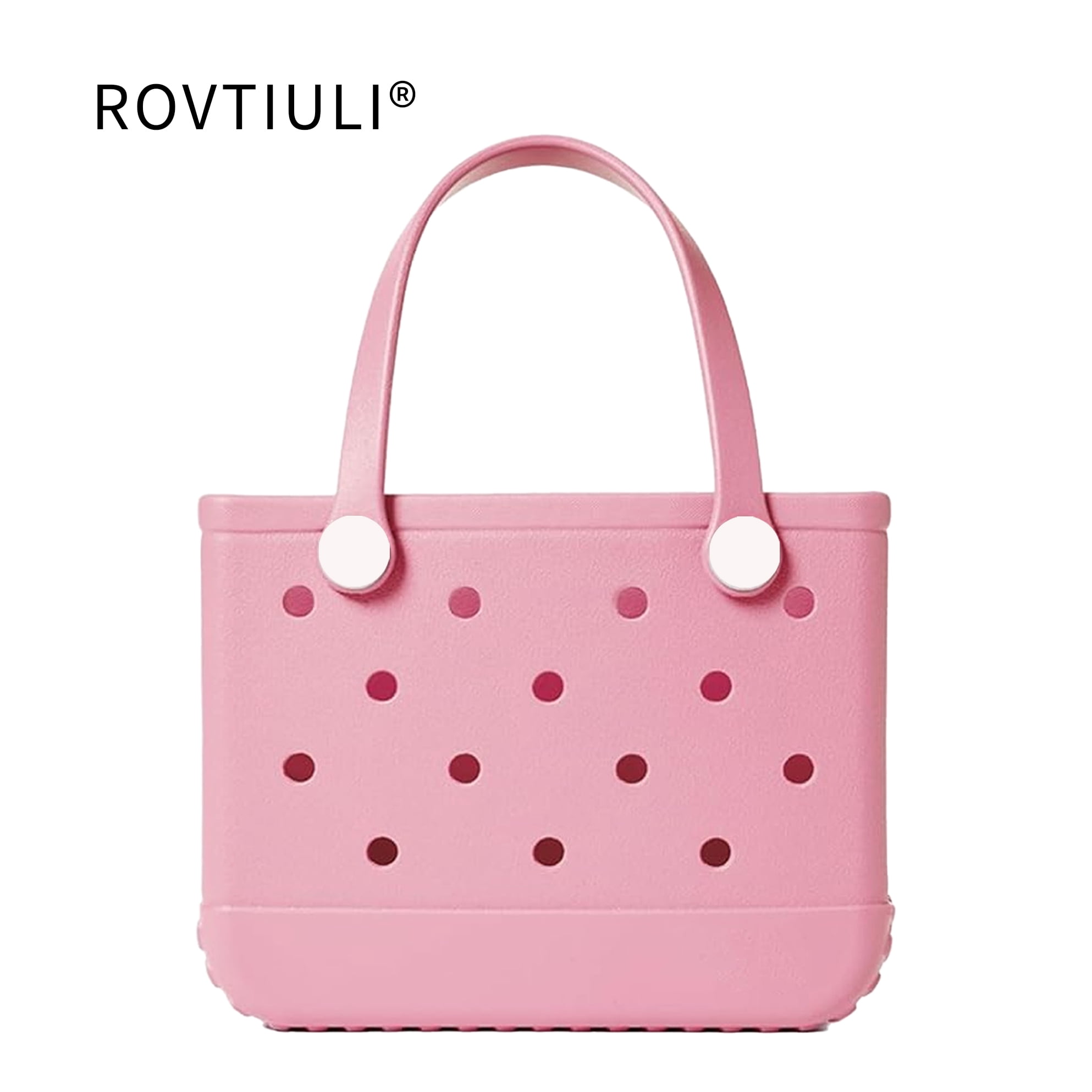 ROVTIULI Waterproof Tote Bag,Portable Washable Bag for Women,Beach,Pool,Boat,Travel,Sports,Groceries,Outdoor Getaways