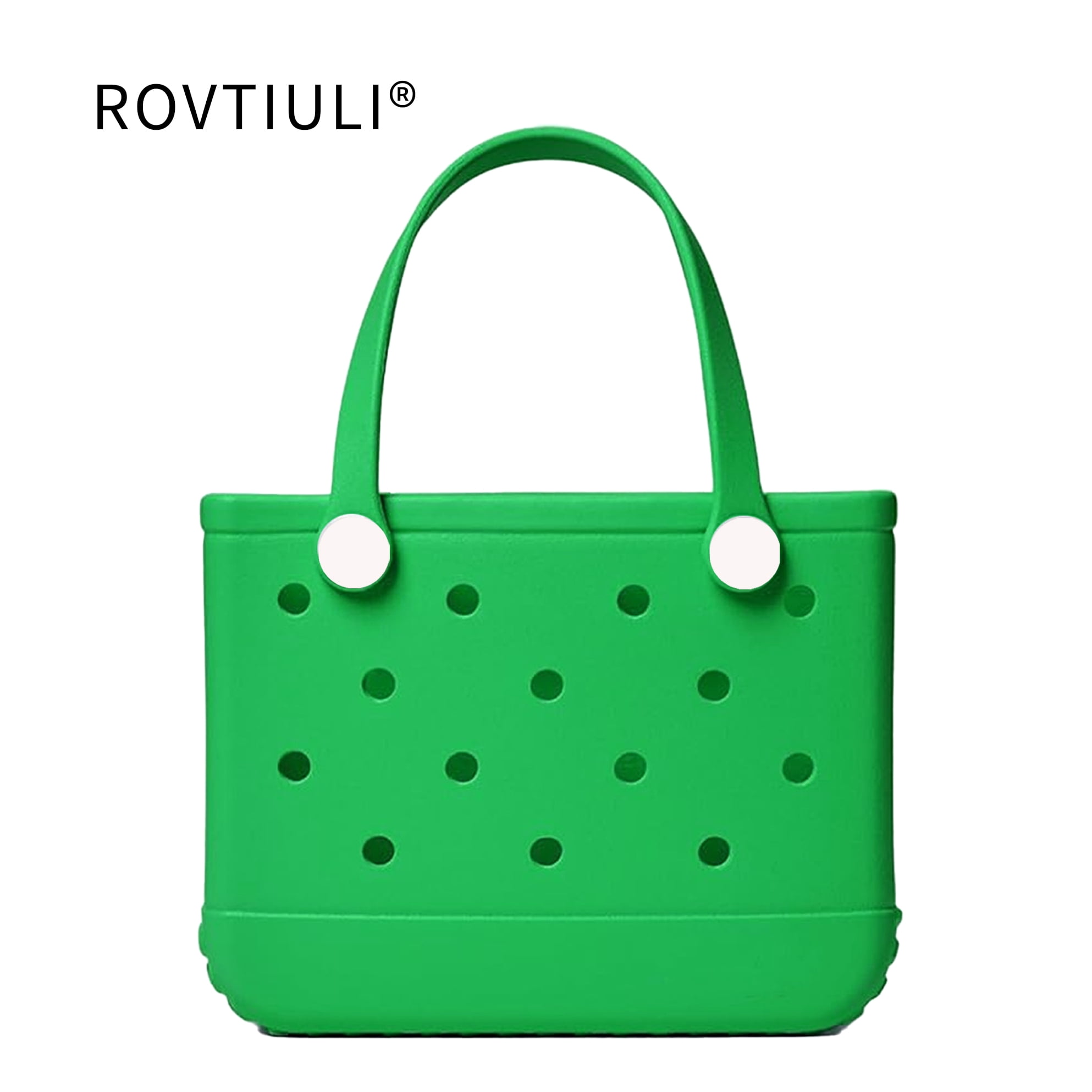 ROVTIULI Waterproof Tote Bag,Portable Washable Bag for Women,Beach,Pool,Boat,Travel,Sports,Groceries,Outdoor Getaways