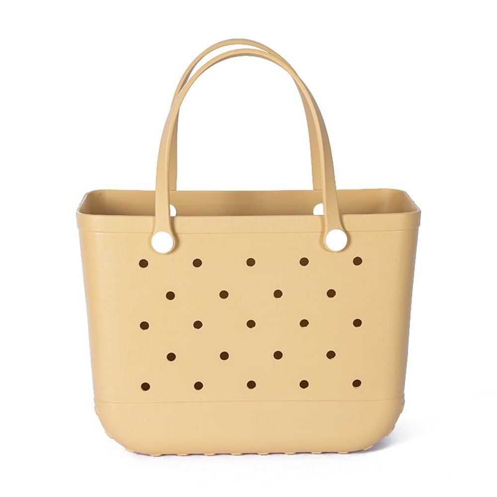 ROVTIULI Women's Waterproof Sandproof Beach Tote - Portable Washable Bag for Beach, Pool & Outdoor Use