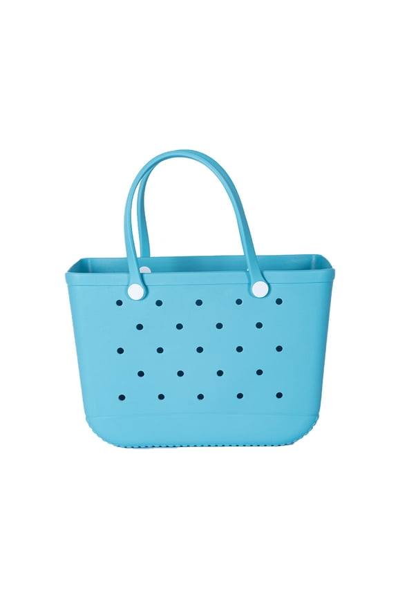Women's Waterproof Sandproof Beach Tote - Portable Washable Bag for Beach, Pool & Outdoor Use