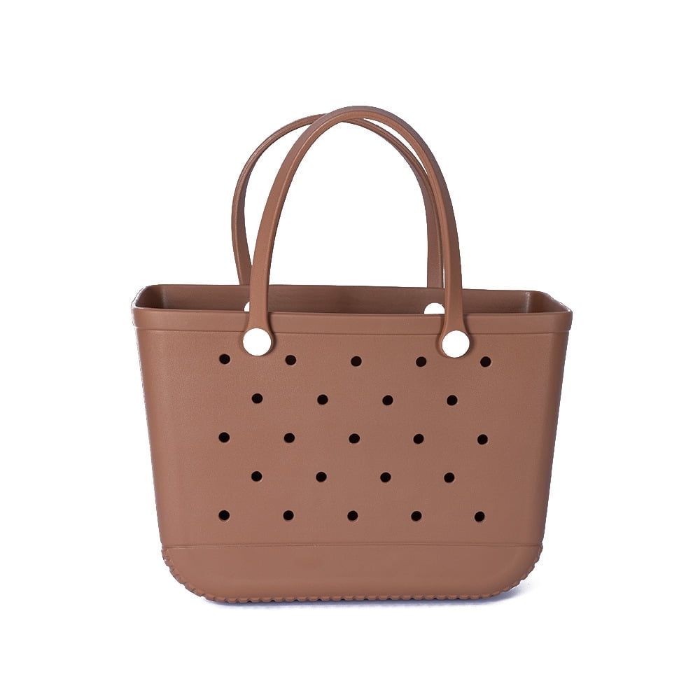 ROVTIULI Women's Waterproof Sandproof Beach Tote - Portable Washable Bag for Beach, Pool & Outdoor Use