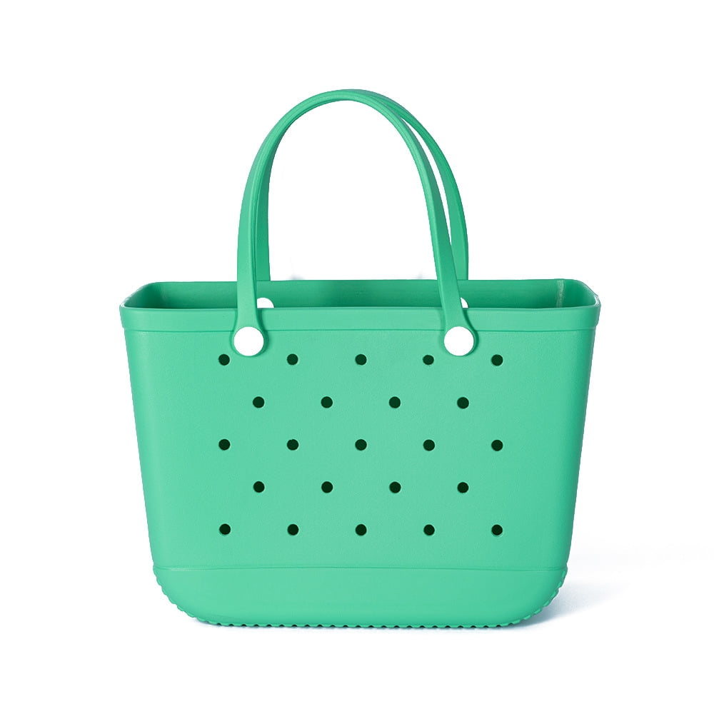 ROVTIULI Women's Waterproof Sandproof Beach Tote - Portable Washable Bag for Beach, Pool & Outdoor Use