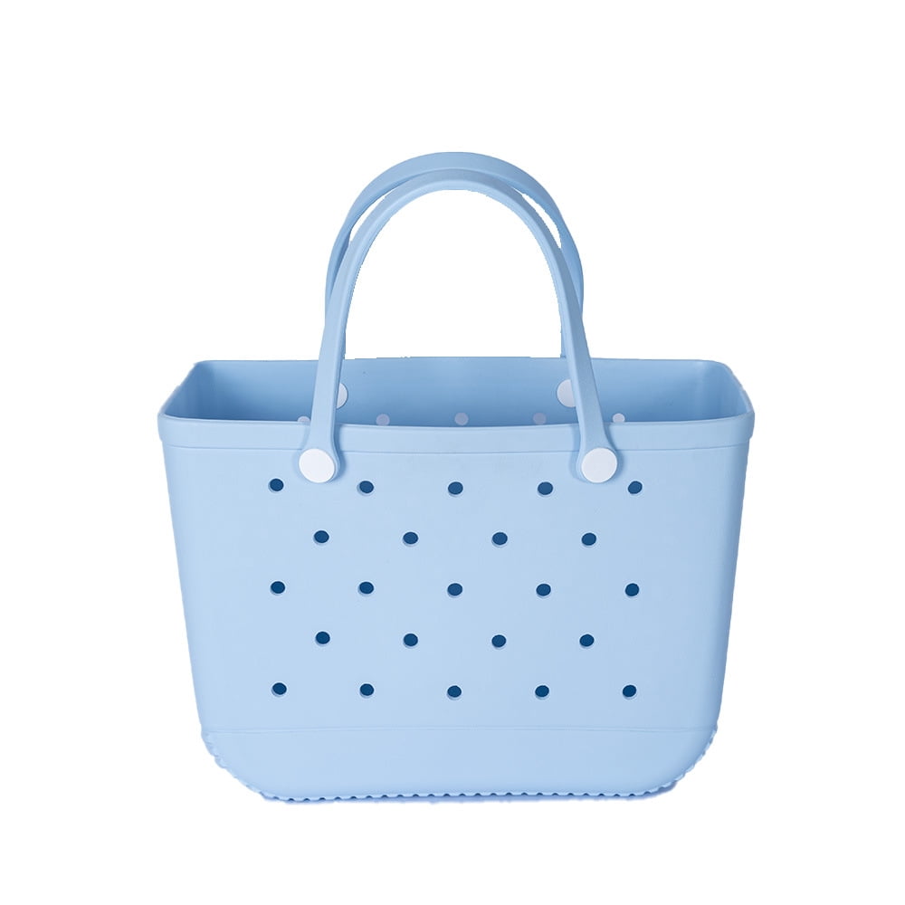 ROVTIULI Women's Waterproof Sandproof Beach Tote - Portable Washable Bag for Beach, Pool & Outdoor Use