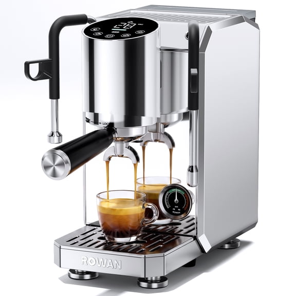 ROWAN Nova Pure Espresso Machine RCE5012-M with 15-Bar Pump, Steam Wand & PID