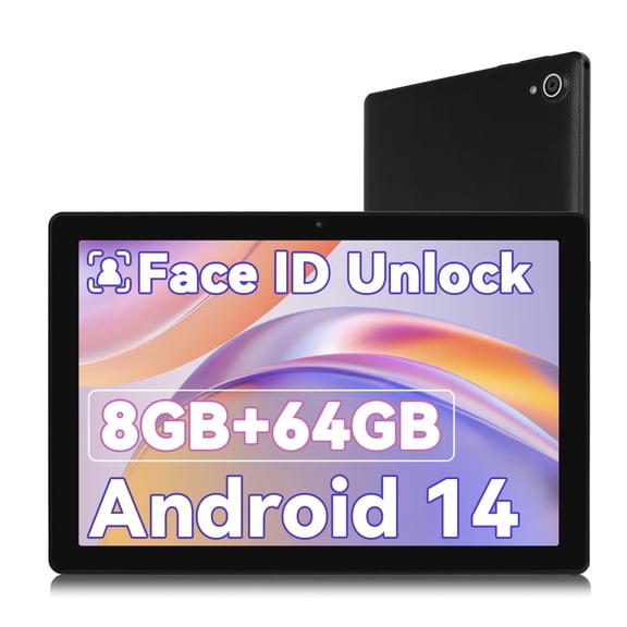 ROWT 10.1 Inch Tablet, 8GB+64GB Up to 1TB Expand, 5000mAh Octa-Core Tablet with Drop-proof Case, Dual Camera, 5G/2.4G WiFi