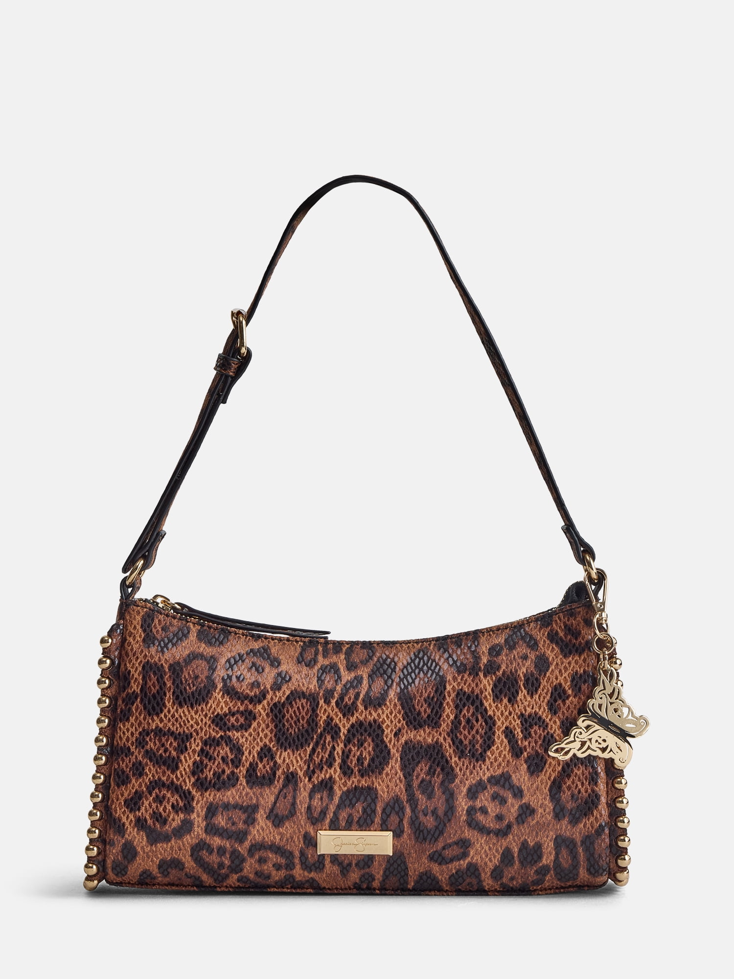 Jessica Simpson Women's Roxie Shoulder Handbag, Leopard