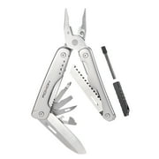 ROXON S803E Flash Elite 20-in-1 Multitool - D2 Blade, Flint, Pliers, Whistle