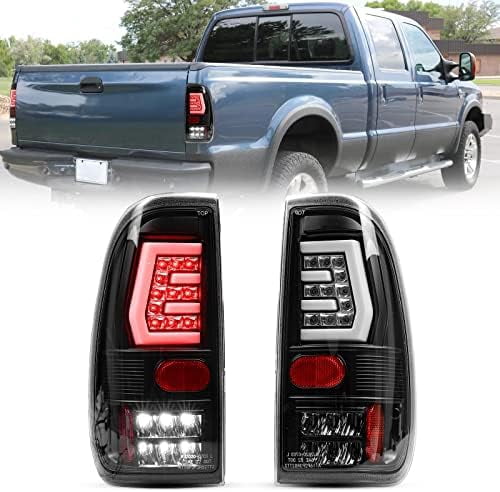 Tail Lights For Ford E-450 Super Duty Smoke Black Tail Light Assemblies For 1997-2003 Ford F150 & 1999-2007 F250/F350 Super Duty WOLFSTORM Tail Light Assembly - Foto 10