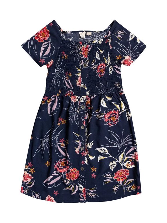 Big Girls Piece of Joy Dress Blue Navy Size 12/L