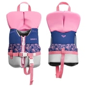 ROXY CGA Life Vest for Infant under 33 lbs, Evoprene Fabric and PVC Foam, With Quick-Release Buckle & Leg Strap, for Baby Boating Fishing & Kayaking
