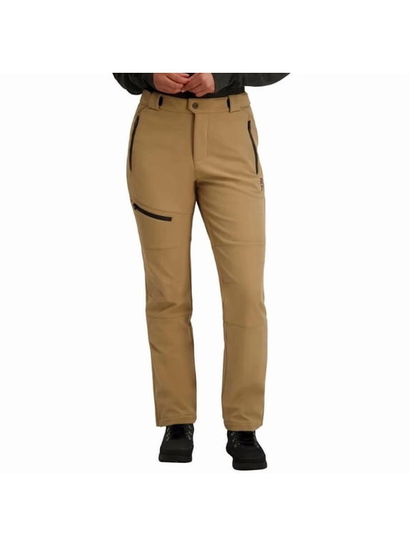 Women's Snow Pants, Water Resistant, Tan, Medium