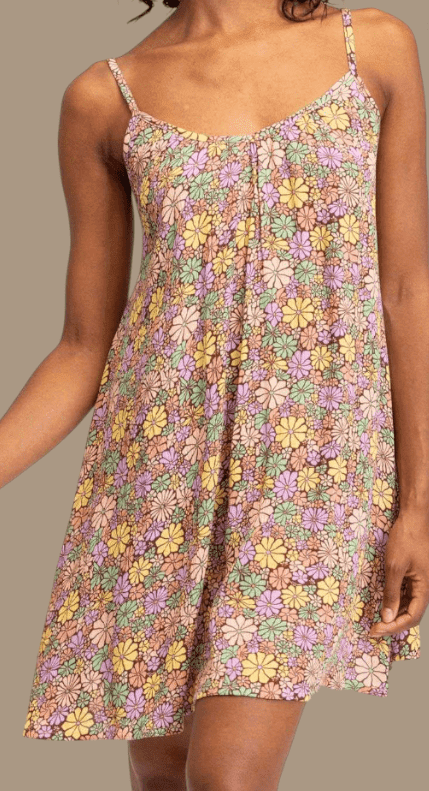 ROXY Women's Spring Adventure Beach Mini Dress Size: S / Color: root beer  all about RETAIL: $50 - Walmart.com