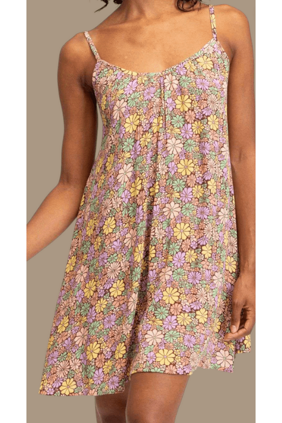 Women's Spring Adventure Beach Mini Dress Size: XS / Color: root beer all about RETAIL: $50