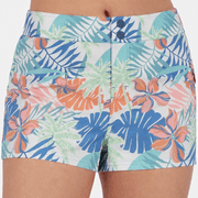 ROXY Women s Stretch Board Shorts - UPF 50+ Elastic Waist Swim / Surf Shorts - Tropic Multi - XL