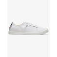 thumbnail image 1 of ROXY Womens Bayshore Lace-Up Shoe White - ARJS600418-WHT WHITE, 1 of 5
