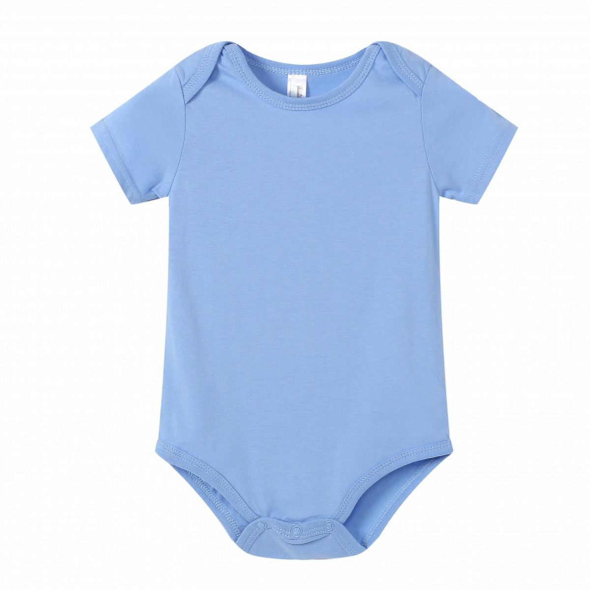 ROYAL AVALON RAGLAN BABY Super Soft S/S Raglan Onesie Sky Blue 18M