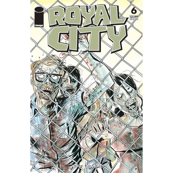 ROYAL CITY #6 CVR D B&W WALKING DEAD #16 TRIBUTE VAR Image Comics Comic Book