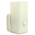 thumbnail image 1 of Royal Cove 671418 Wall Light Fixture White 7-1/2 ni. Uses One 75-Watt Incandescent Medium Base Lamp, 1 of 1