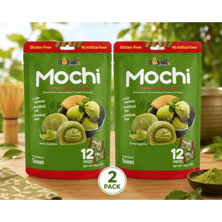 ROYAL FAMILY MOCHI - MATCHA LATTE - 2 PEG BAGS