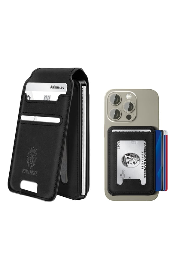 For MagSafe Minimalist Wallet for Men, Men's Magnetic Card Holder Slim RFID Wallet for iPhone Y101