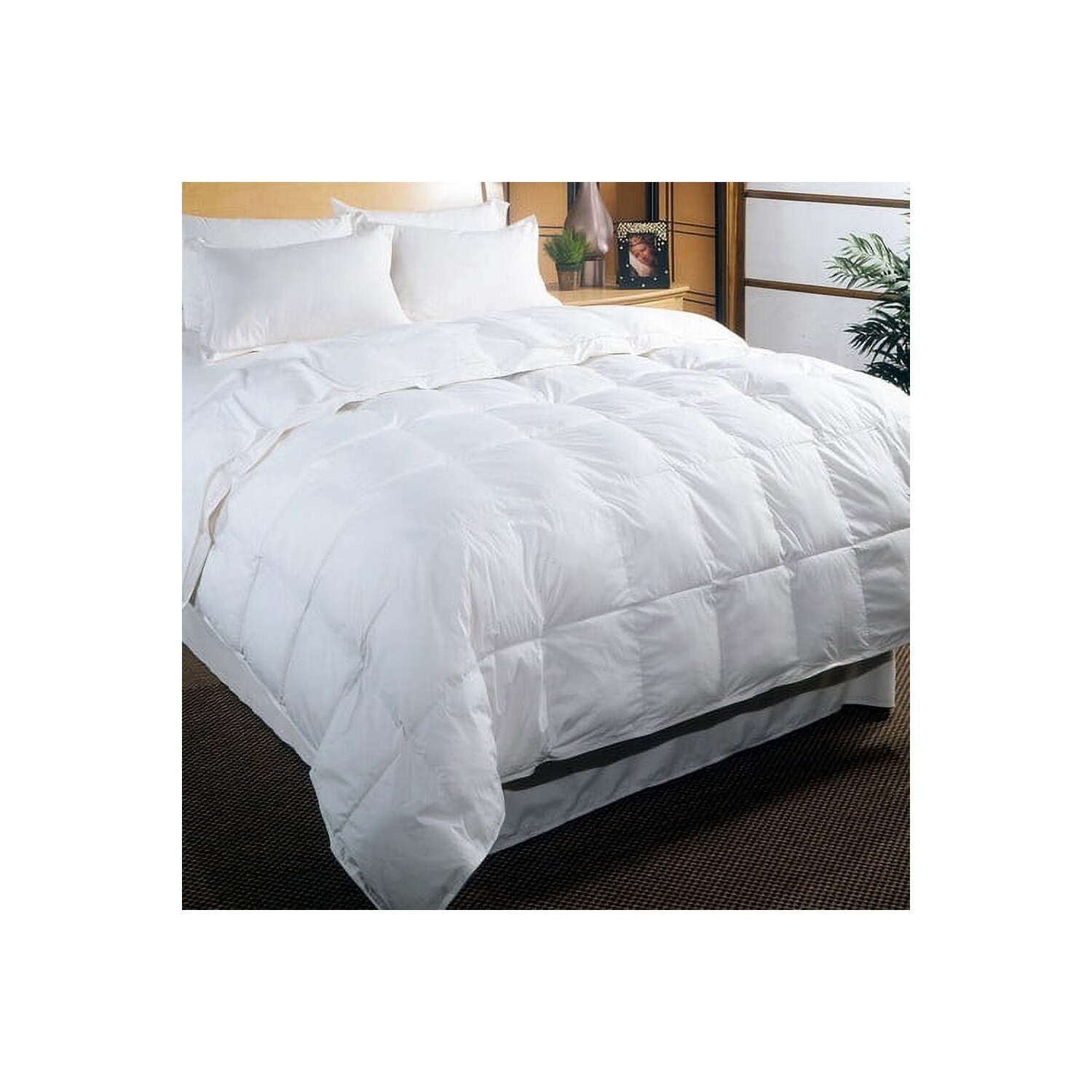 White Down Cotton Cambric Full/Queen Comforter