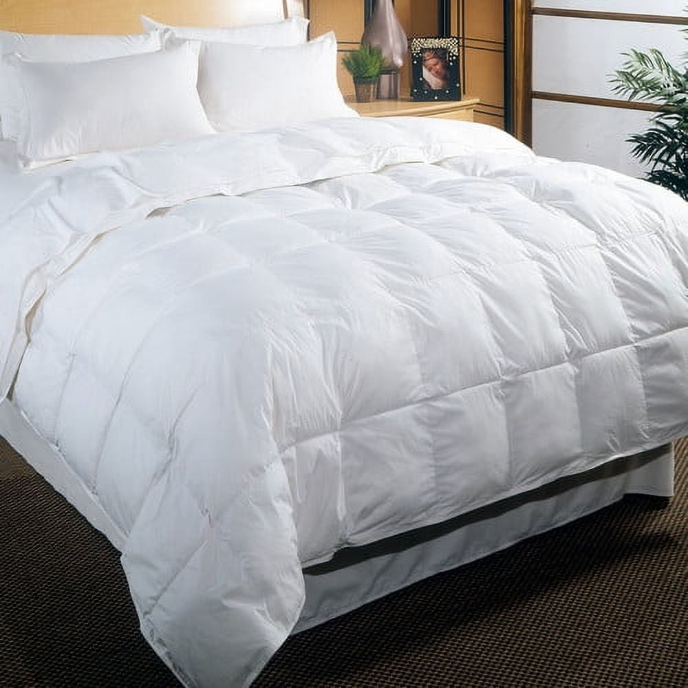 White Down Cotton Cambric Full/Queen Comforter