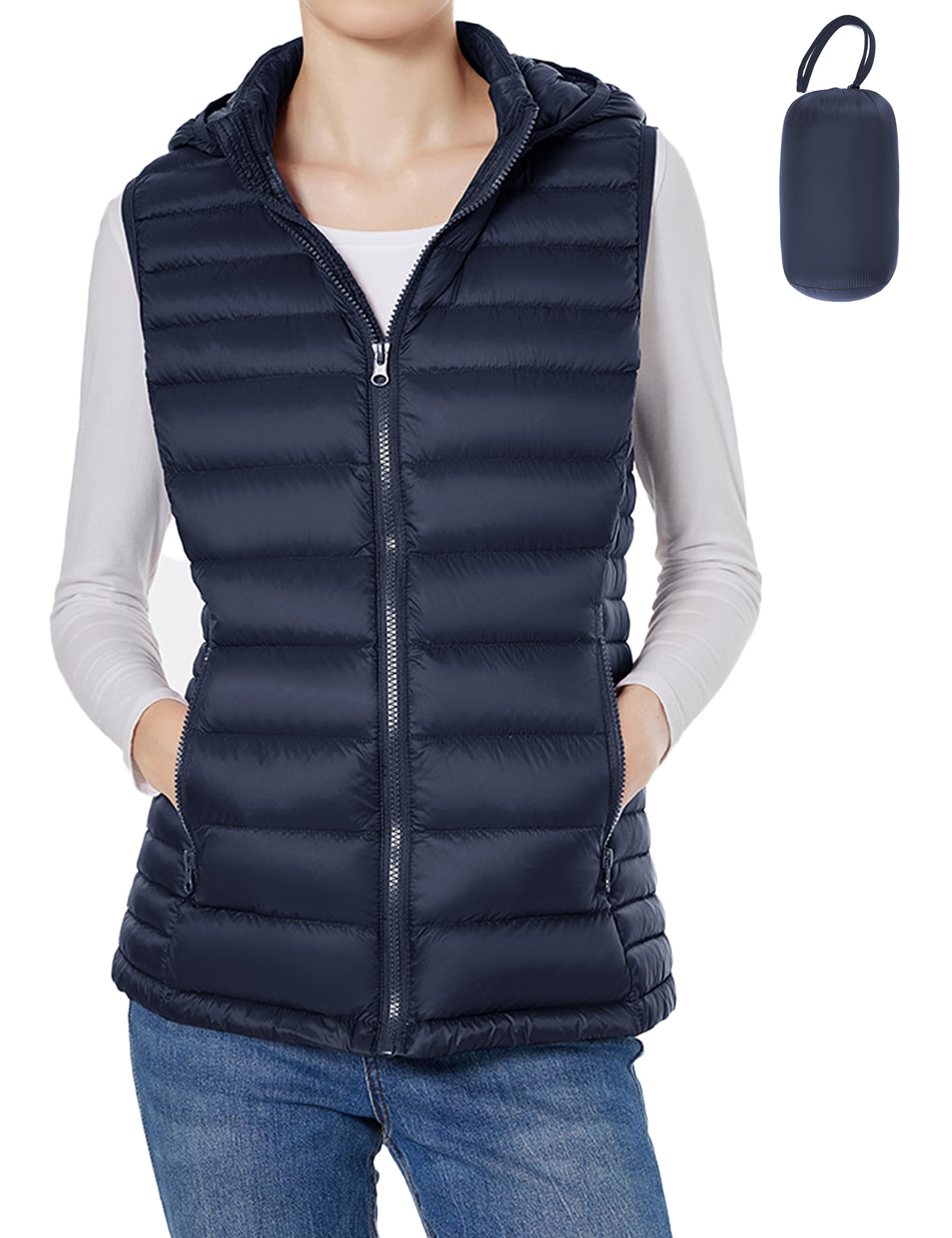 Royal blue down vest Clearance